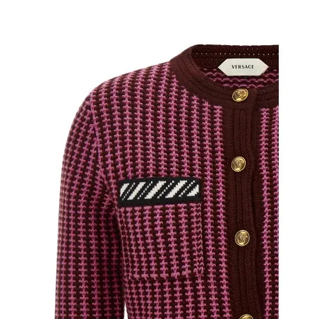 Versace Crochet Cardigan - VERSACE