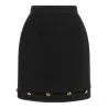 Versace Grain De Poudre Wool Skirt - VERSACE