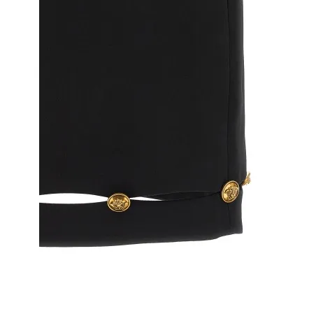 Versace Grain De Poudre Wool Skirt - VERSACE