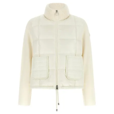 Moncler Two-material Padded Cardigan - MONCLER