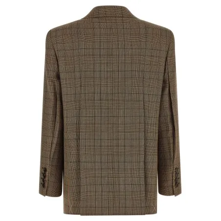Chloé Check Double-breasted Blazer - CHLOE