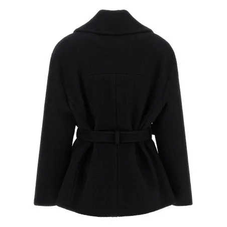 Balmain Anthem Belted Caban - BALMAIN