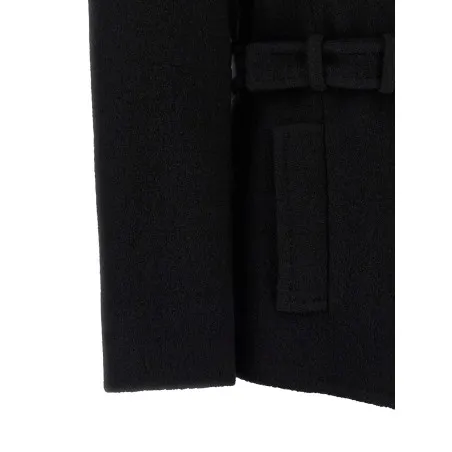 Balmain Anthem Belted Caban - BALMAIN