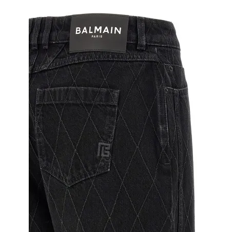 Balmain Diamond-shaped Jeans - BALMAIN