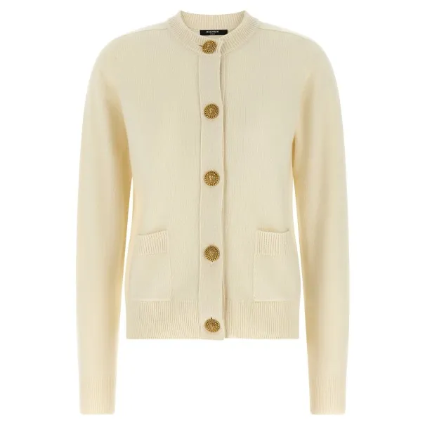 Balmain Eco-cashmere Cardigan - BALMAIN