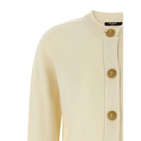 Balmain Eco-cashmere Cardigan - BALMAIN