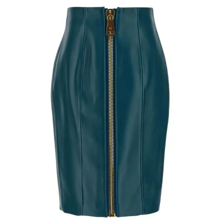 Balmain Xl Zip Skirt - BALMAIN