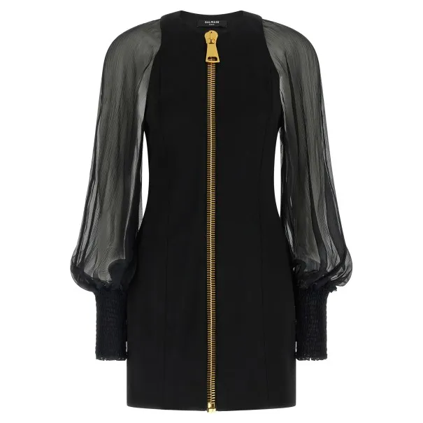 Balmain Xl Zip Dress - BALMAIN