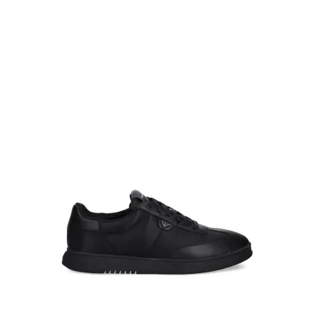 Emporio Armani Nylon sneakers with leather details - Emporio Armani