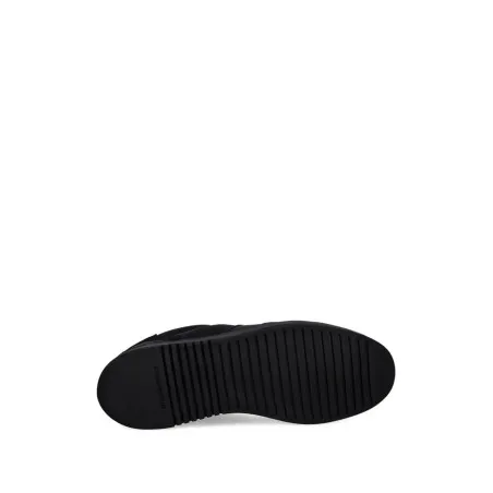 Emporio Armani Nylon sneakers with leather details - Emporio Armani
