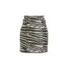 Balmain Lurex Zebra Skirt - BALMAIN