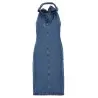 Coperni Belt Halter Neck Dress - Coperni