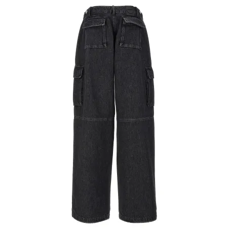 Coperni Denim Wide Leg Cargo Jeans - Coperni