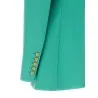 Balmain Logo Button Double-breasted Blazer - BALMAIN