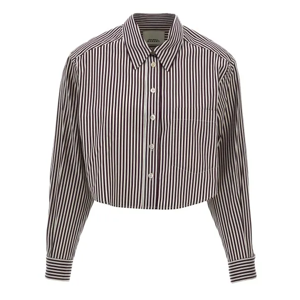 Isabel Marant Fleora Cropped Shirt - ISABEL MARANT