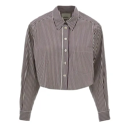 Isabel Marant Fleora Cropped Shirt - ISABEL MARANT