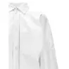 Balenciaga Asymmetric Shirt With Logo Embroidery - BALENCIAGA