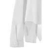 Balenciaga Asymmetric Shirt With Logo Embroidery - BALENCIAGA