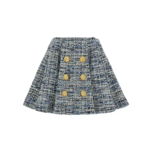 Balmain Tweed Skirt - BALMAIN
