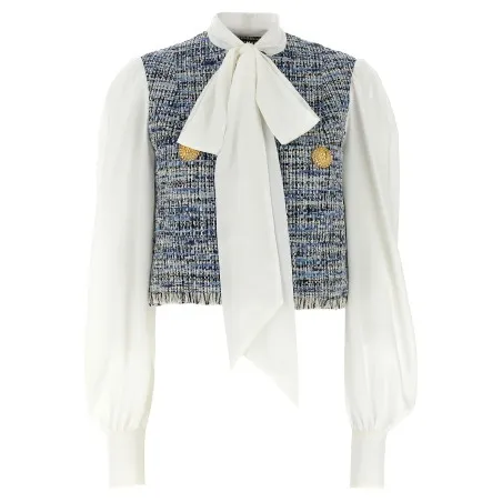 Balmain Tweed Shirt - BALMAIN