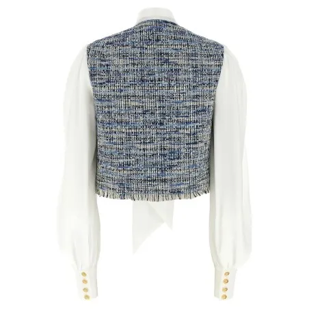 Balmain Tweed Shirt - BALMAIN