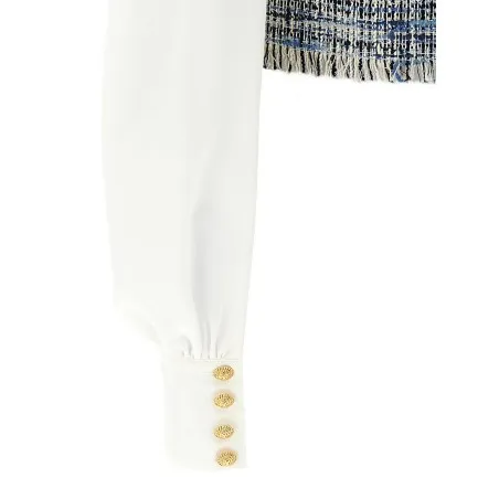 Balmain Tweed Shirt - BALMAIN