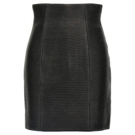 Balmain Hw Rolled Skirt - BALMAIN