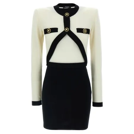 Balmain Filo Leone Catena Dress - BALMAIN