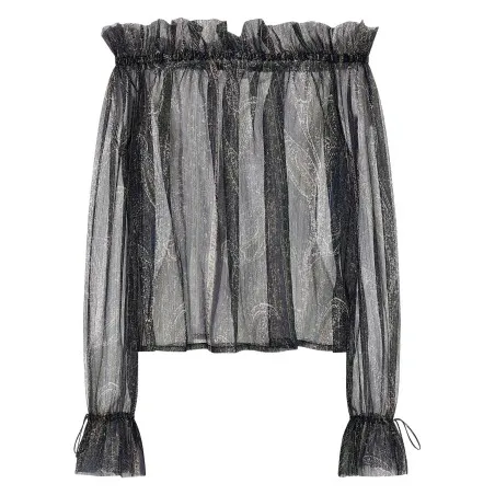 Saint Laurent Lurex Blouse - Yves Saint Laurent
