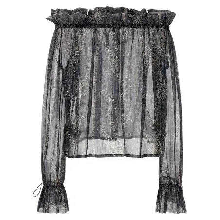 Saint Laurent Lurex Blouse - Yves Saint Laurent