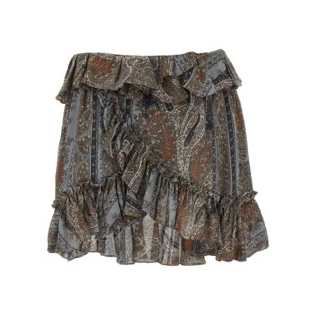 Saint Laurent All Over Print Skirt - Yves Saint Laurent