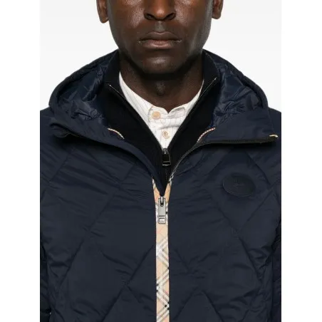 Burberry Coats NAVY - BURBERRY