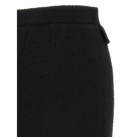 Chloé Bouclé Wool Skirt - CHLOE