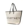 Stella McCartney Logo canvas tote bag - 