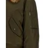 Saint Laurent Removable Shearling Neck Bomber Jacket - Yves Saint Laurent