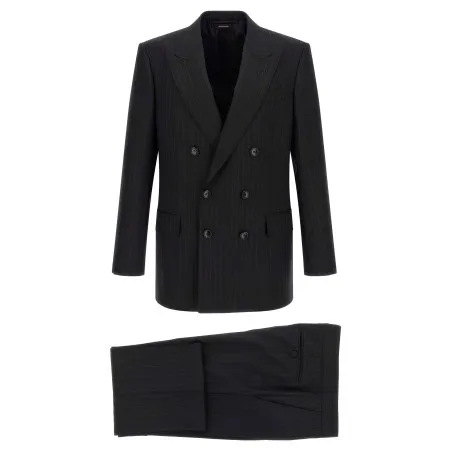 Tom Ford Pinstriped Double-breasted Dress - Tom Ford
