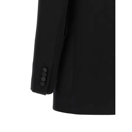 Saint Laurent Satin Lapel Blazer - Yves Saint Laurent