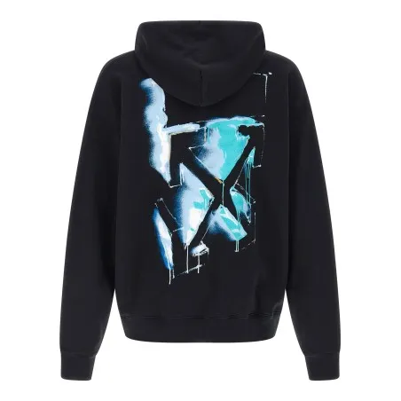 Off White 3d Spray Arrow Skate Hoodie - OFF WHITE