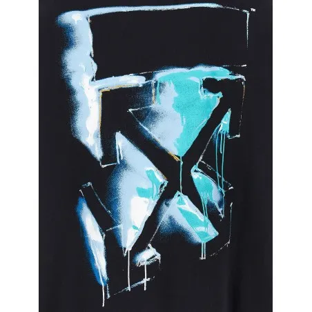 Off White 3d Spray Arrow Skate Hoodie - OFF WHITE