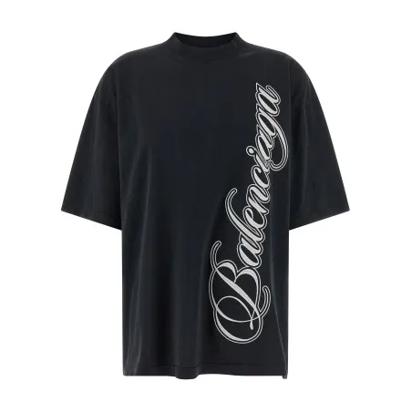 Balenciaga Cursive T-shirt - BALENCIAGA