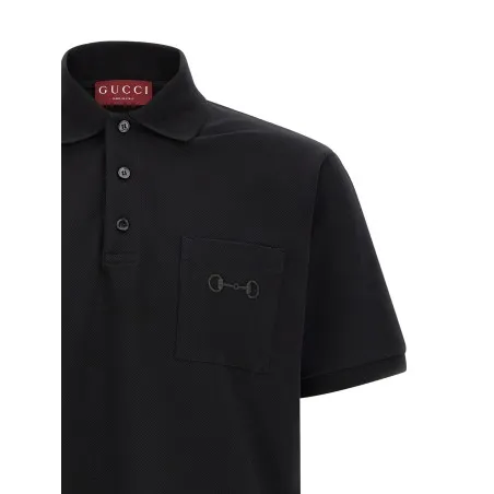 Gucci Morsetto Embroidery Polo Shirt - Gucci