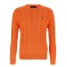 Polo Ralph Lauren Cotton Braided Sweater - RALPH LAUREN