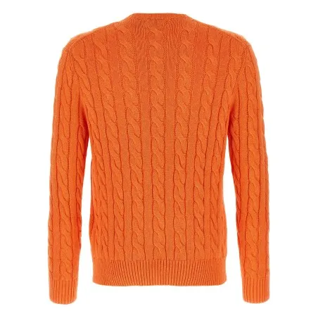 Polo Ralph Lauren Cotton Braided Sweater - RALPH LAUREN