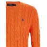Polo Ralph Lauren Cotton Braided Sweater - RALPH LAUREN