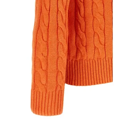 Polo Ralph Lauren Cotton Braided Sweater - RALPH LAUREN