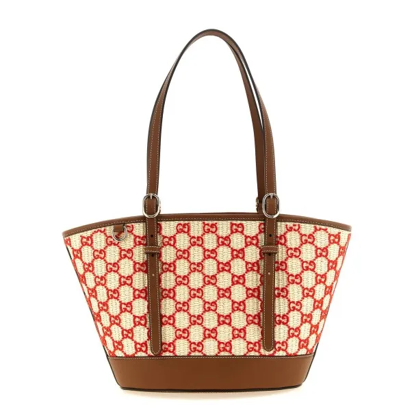 Gucci Small Woven Shopping Bag - Gucci