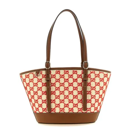 Gucci Small Woven Shopping Bag - Gucci