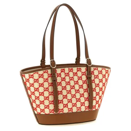 Gucci Small Woven Shopping Bag - Gucci