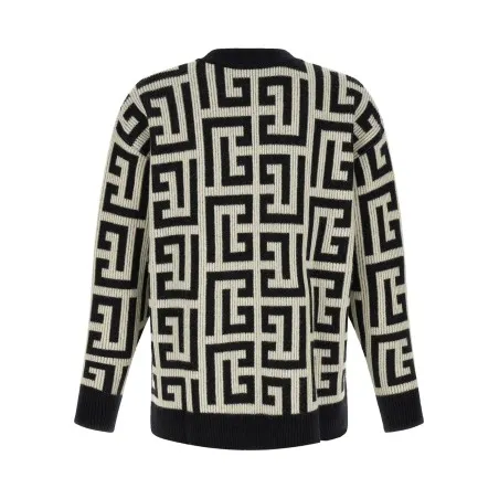 Balmain Monogram Macro Cardigan - BALMAIN