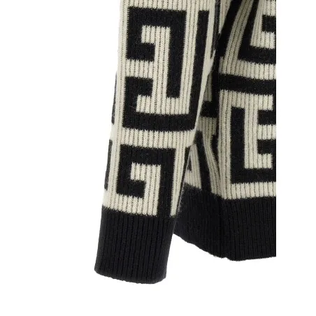 Balmain Monogram Macro Cardigan - BALMAIN